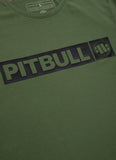 Koszulka Slim Fit HILLTOP 190 GSM Oliwkowa - kup z Pit Bull West Coast Oficjalny Sklep 