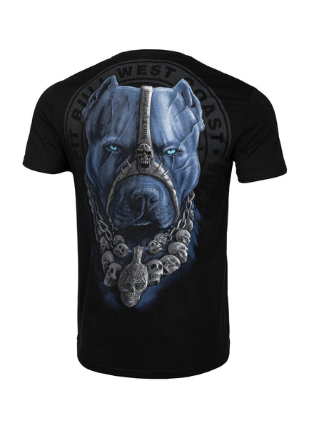 Koszulka Skull Dog 18 Czarna - Pitbullstore.pl