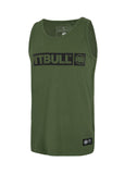 Tank Top Slim Fit HILLTOP Oliwkowy - kup z Pit Bull West Coast Oficjalny Sklep 