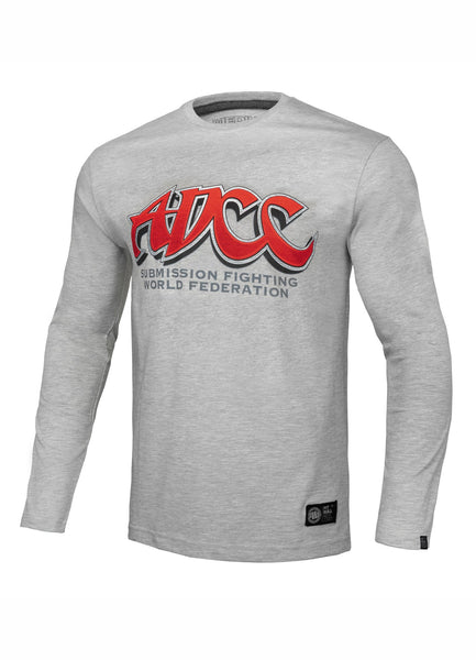 Koszulka Longsleeve ADCC 2021 Szara - Pitbullstore.pl