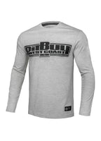 Koszulka Longsleeve CLASSIC BOXING 21 Szara - Pitbullstore.pl