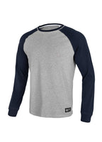 Longsleeve Heavyweight SMALL LOGO Szary/Granatowy - kup z Pit Bull West Coast Oficjalny Sklep 