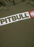 Longsleeve z kapturem Heavyweight HILLTOP Oliwkowy - kup z Pit Bull West Coast Oficjalny Sklep 