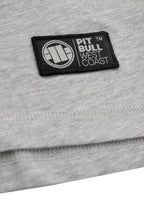 Longsleeve z kapturem Heavyweight SMALL LOGO Szary/Granatowy - kup z Pit Bull West Coast Oficjalny Sklep 