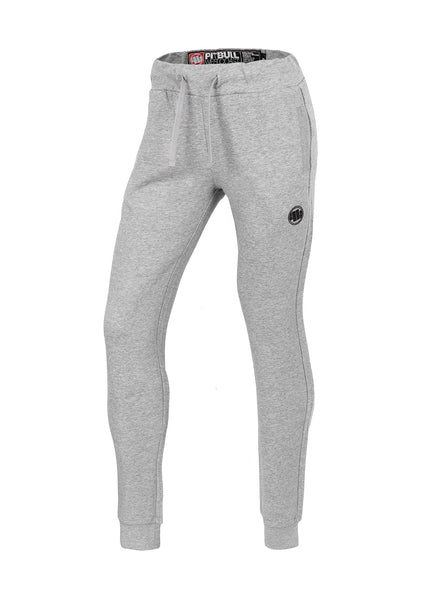 Damskie spodnie dresowe SMALL LOGO 280 GSM Szare - kup z Pit Bull West Coast Oficjalny Sklep 