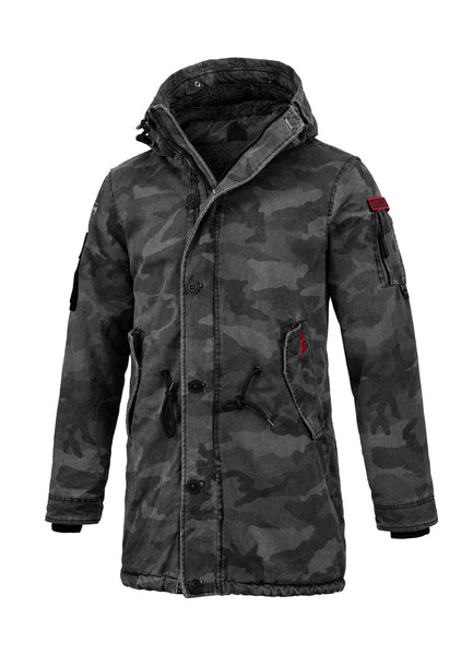 Kurtka Zimowa HEMLOCK III Czarne Camo - kup z Pit Bull West Coast Oficjalny Sklep