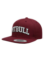 Czapka Snapback PITBULL YP CLASSIC Burgundowa - kup z Pitbull West Coast Oficjalny Sklep 