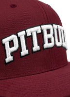 Czapka Snapback PITBULL YP CLASSIC Burgundowa - kup z Pitbull West Coast Oficjalny Sklep 