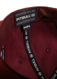 Czapka Snapback PITBULL YP CLASSIC Burgundowa - kup z Pitbull West Coast Oficjalny Sklep 