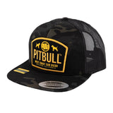 CZAPKA SNAPBACK MESH DOGS ALL BLACK CAMO - kup z Pit Bull West Coast Oficjalny Sklep