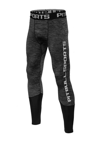 Leginsy Compression PRO PLUS MLG Szare - kup z Pit Bull West Coast Oficjalny Sklep