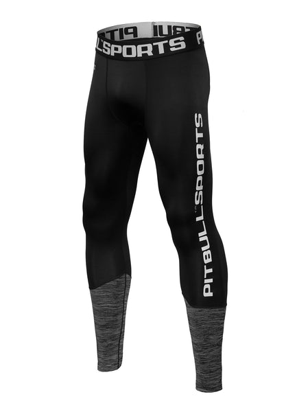 Leginsy Compression PRO PLUS MLG Czarno-Grafitowe - kup z Pit Bull West Coast Oficjalny Sklep