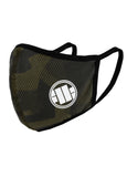 Maska ochronna Camo Logo Oliwkowa - Pitbullstore.pl