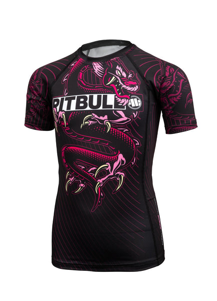 Rashguard dziecięcy PINK DRAGON Czarny - kup z Pit Bull West Coast Oficjalny Sklep