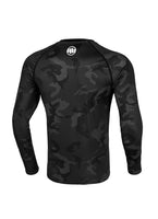 Rash guard longsleeve NET CAMO HILLTOP 2 All Black Camo - kup z Pit Bull West Coast Oficjalny Sklep 