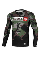 Rash guard longsleeve CROSS CAMO Woodland Camo