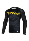 Rashguard longsleeve fitted MASTER OF BJJ Czarny - kup z Pit Bull West Coast Oficjalny Sklep 