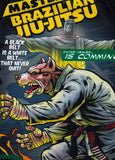 Rashguard longsleeve fitted MASTER OF BJJ Czarny - kup z Pit Bull West Coast Oficjalny Sklep 