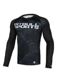 Rashguard longsleeve fitted MASTER OF BOXING Czarny - kup z Pit Bull West Coast Oficjalny Sklep 