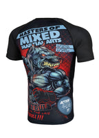 Rashguard fitted MASTER OF MMA Czarny - kup z Pit Bull West Coast Oficjalny Sklep 