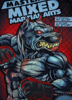 Rashguard fitted MASTER OF MMA Czarny - kup z Pit Bull West Coast Oficjalny Sklep 