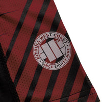 Spodenki Compression PRO PLUS MLG Ciemnoczerwone - kup z Pit Bull West Coast Oficjalny Sklep