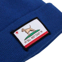 Czapka CALIFORNIA DOG Niebieska - kup z Pit Bull West Coast Oficjalny Sklep