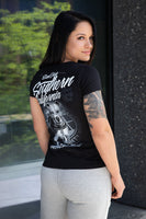 Damska koszulka lycra SO CAL 18 Czarna - kup z Pit Bull West Coast Oficjalny Sklep