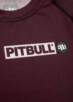 RASHGUARD LONGSLEEVE HILLTOP BURGUND - kup z Pit Bull West Coast Oficjalny Sklep