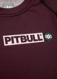 RASHGUARD LONGSLEEVE HILLTOP BURGUND - kup z Pit Bull West Coast Oficjalny Sklep