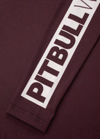 RASHGUARD LONGSLEEVE HILLTOP BURGUND - kup z Pit Bull West Coast Oficjalny Sklep