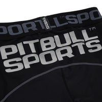 Spodenki kompresyjne PRO PLUS Czarne - kup z Pit Bull West Coast Oficjalny Sklep
