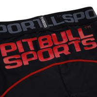 Spodenki kompresyjne PRO PLUS Czerwone - kup z Pit Bull West Coast Oficjalny Sklep