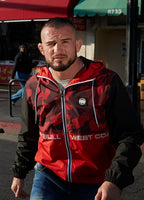 Kurtka SHERWOOD Red/Black Camo - kup z Pit Bull West Coast Oficjalny Sklep
