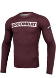 ADCC HILLTOP Burgundy Long Sleeve Rashguard - kup z Pit Bull West Coast Oficjalny Sklep 