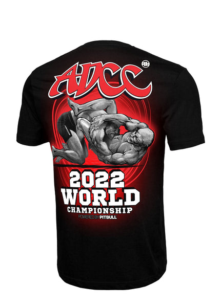 Koszulka ADCC CHAMPIONSHIP 2022 GRAPPLING Czarna - kup z Pit Bull West Coast Oficjalny Sklep 